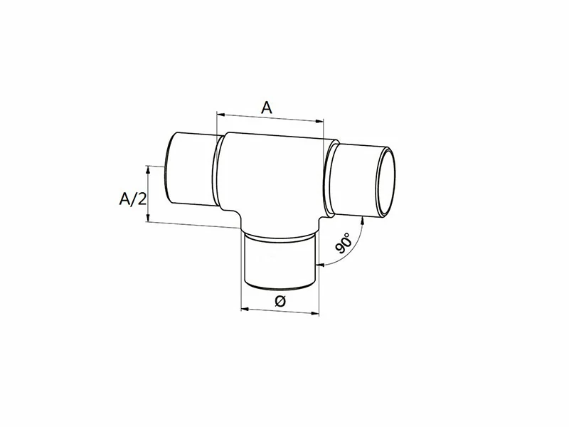 Flush Joiner Tee Structure