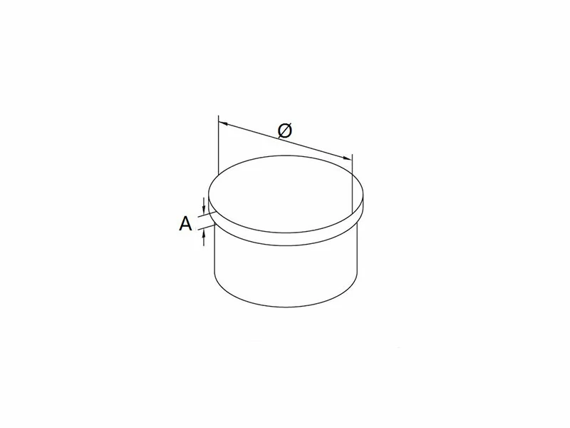 Flat End Cap Structure