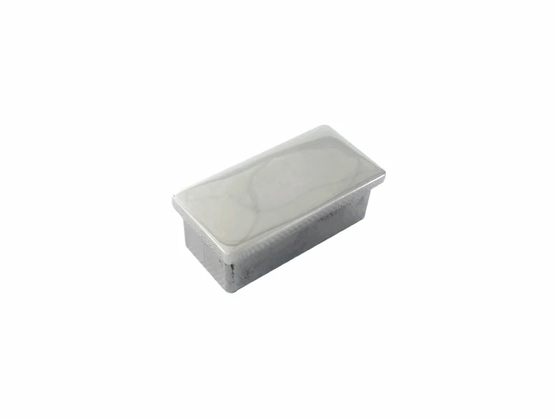 Stainless Steel Rectangular Tube End Cap for Handrail