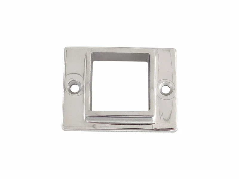 Stainless Steel Oblong Square Base Flange