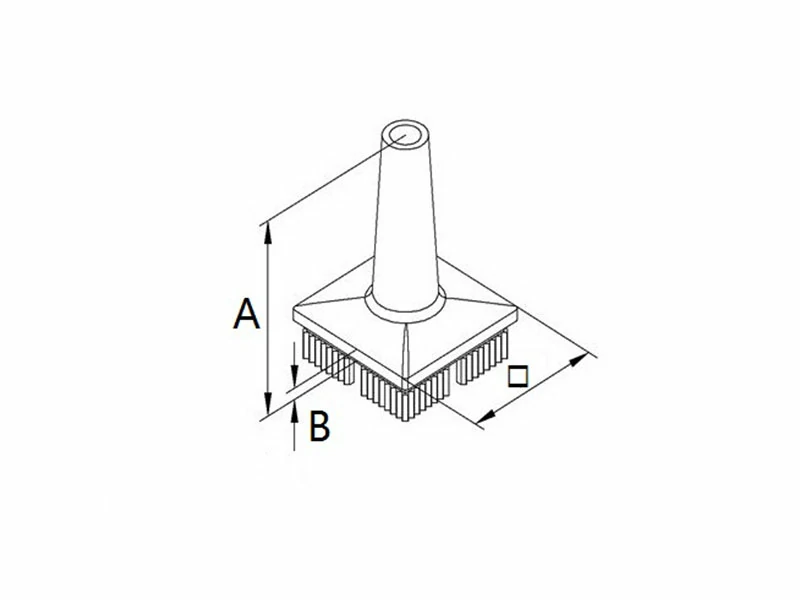 Square Tube Rail Converter Structure