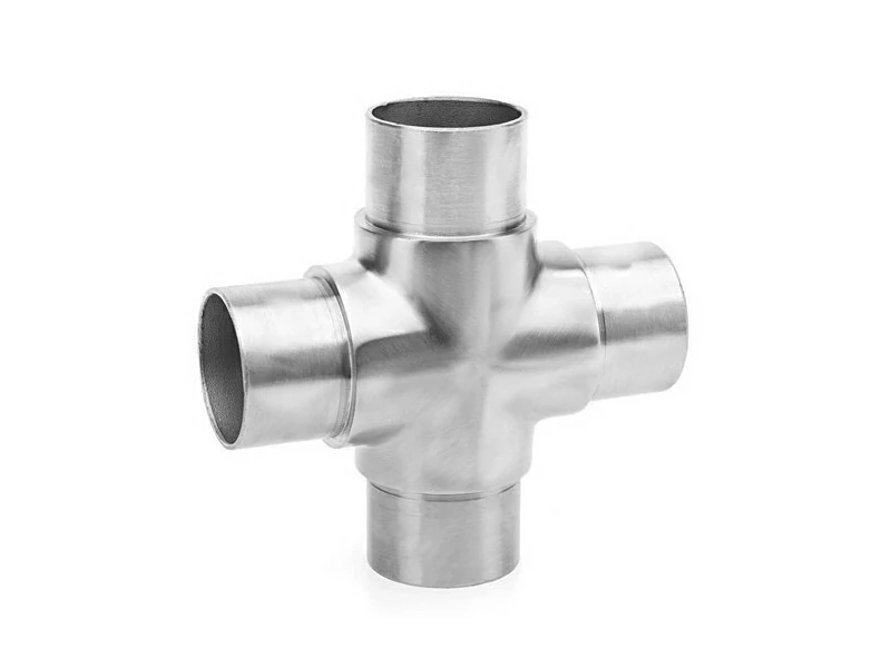 Stainless Steel Cross Joiner for Handrail
