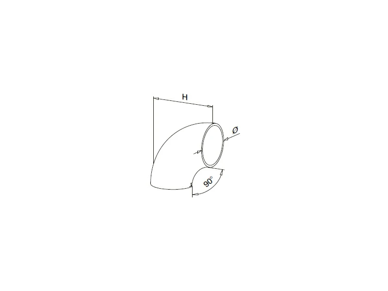Weldable Elbow Structure