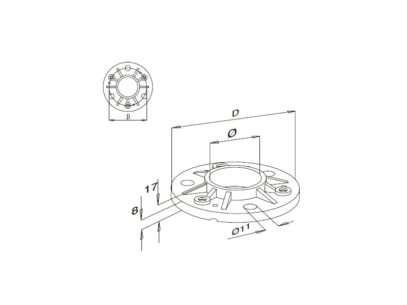 Welding Base Heavy Duty Structure