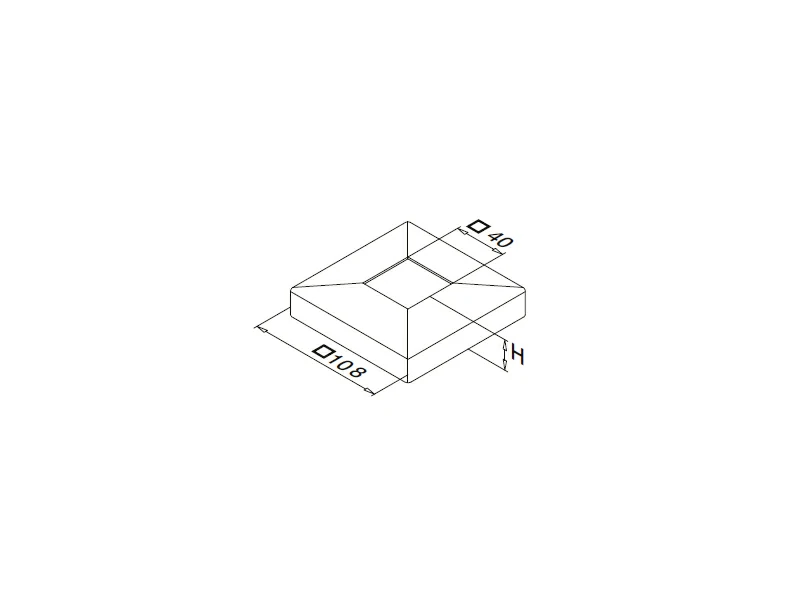 Square Cover Plate Structure
