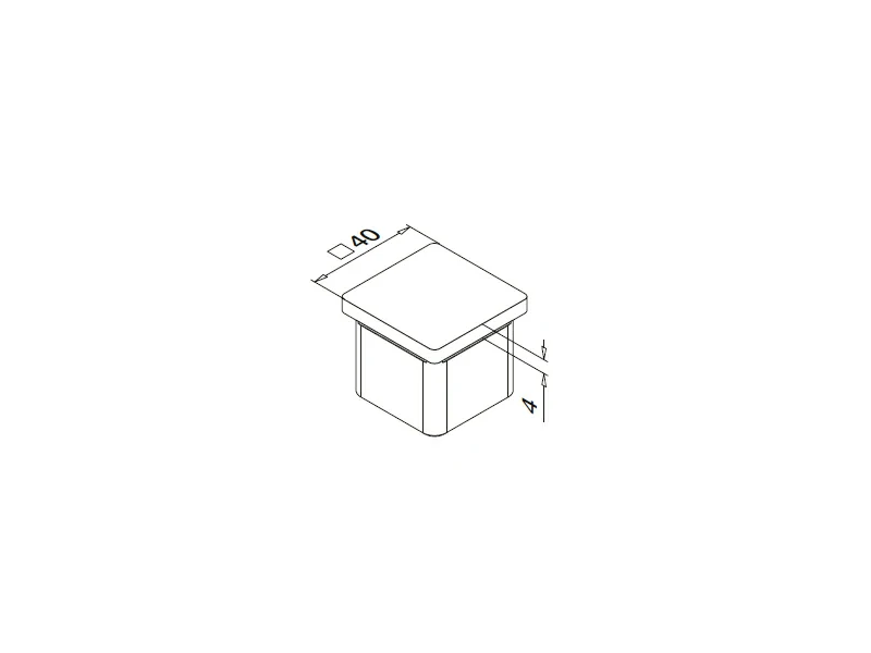 Square End Cap Structure