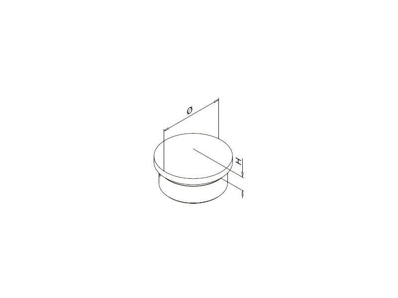 Stainless Steel Tube End Cap Structure