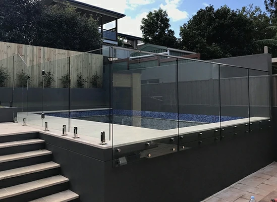 316 or duplex 2205 stainless steel railing system