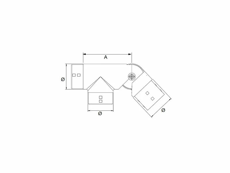 Flush Joiner Adjustable Tee Structure