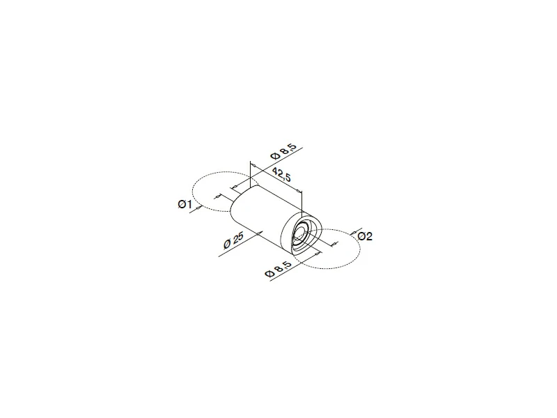 Stainless Steel Tube Adapter Structure