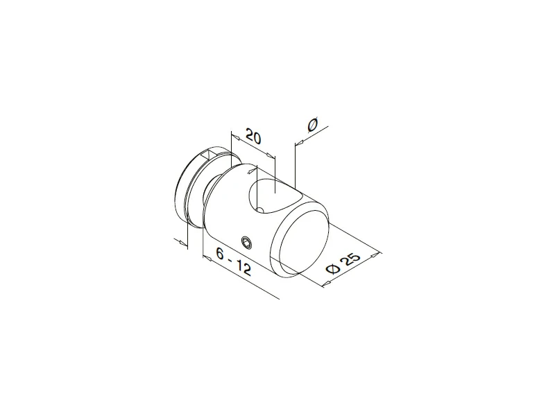 25mm Standoff Structure