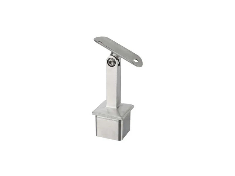Stainless Steel Handrail Support Square Adjustable