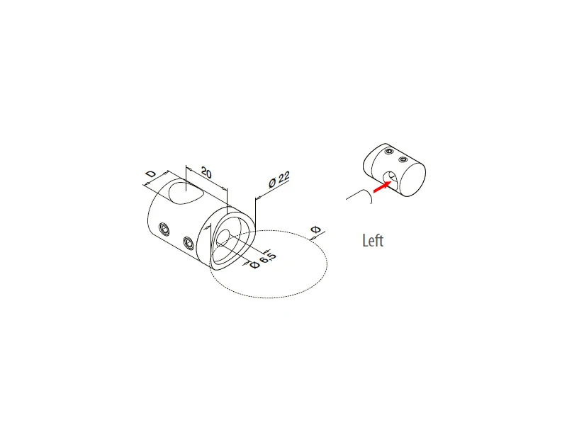 Railing Crossbar Holder Structure