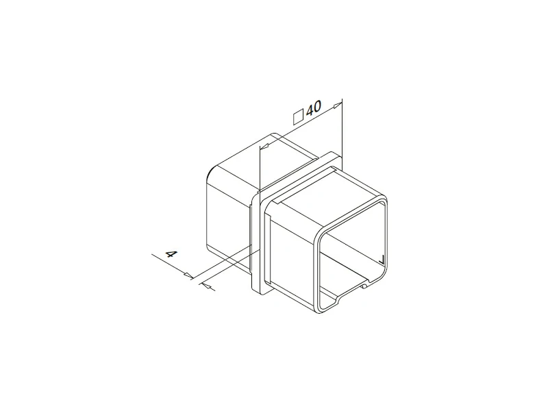 Inline Tube Connector Structure