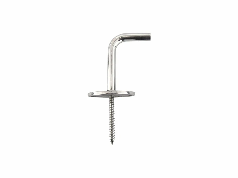 Handrail Bracket with Coach Screw - for Welding to tube