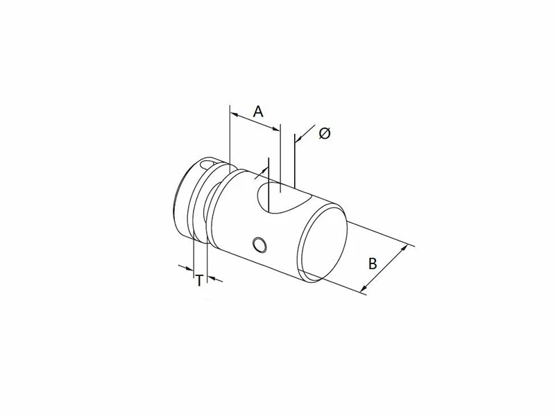 Stainless Steel Stand Offs 30mm Structure