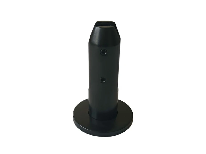 Matt Black Round Spigot with Cover
