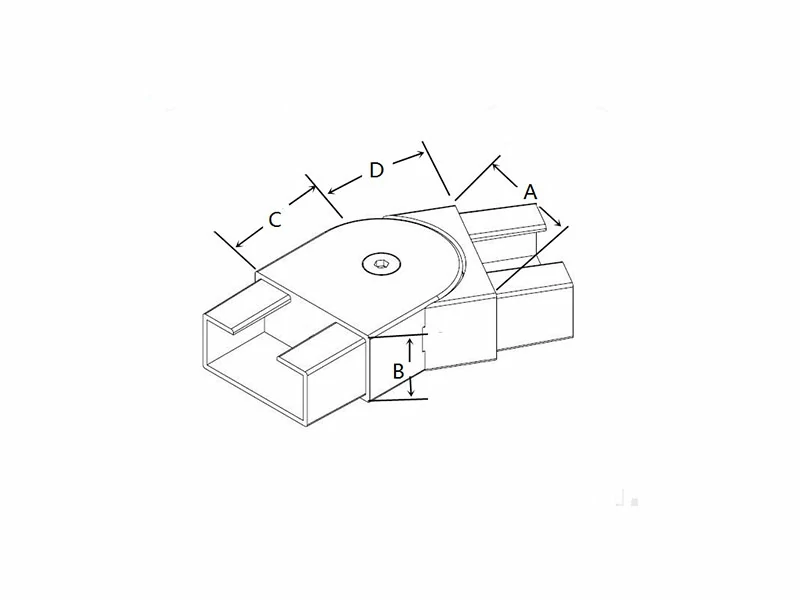 Rectangular Base Plate Structure