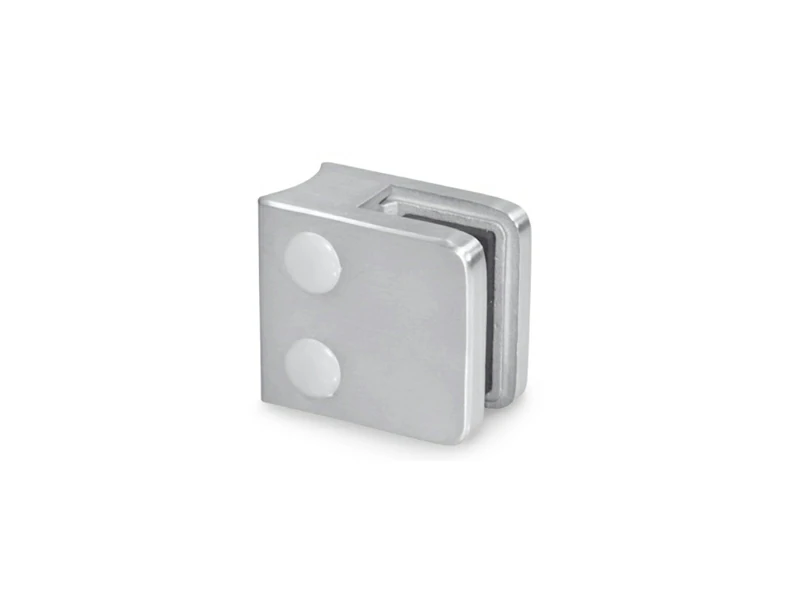 Glass Pool Fence Clamps Square Type, Flat & Radius Back