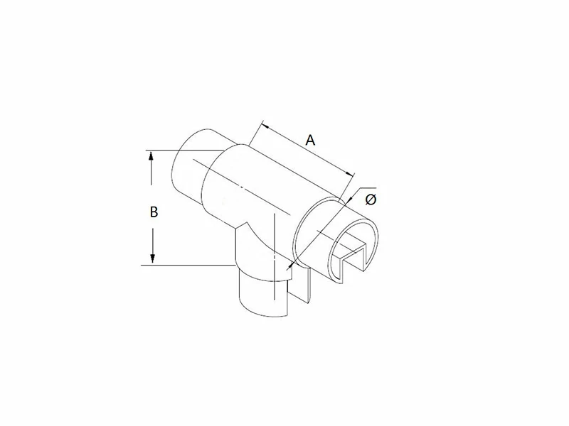 Tube T Connector Structure