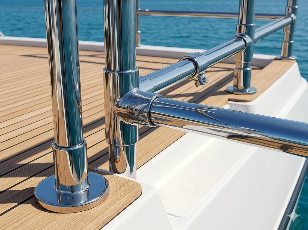 Stainless Steel Boat Handrail Fittings