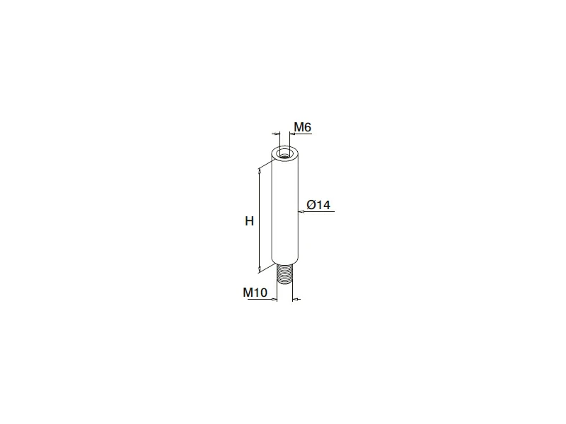 Handrail Bracket Stem Structure