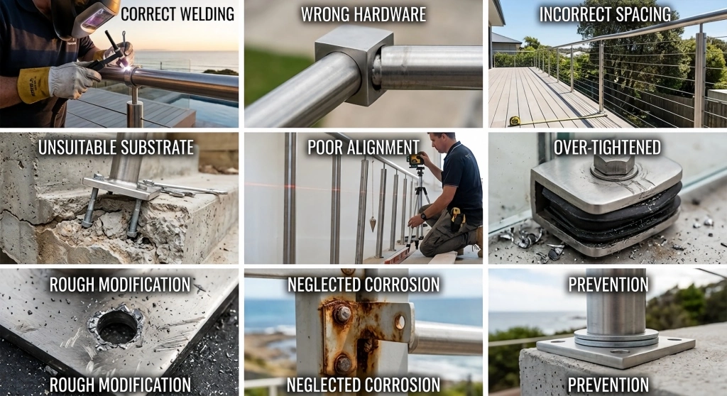 Common Railing Installation Mistakes