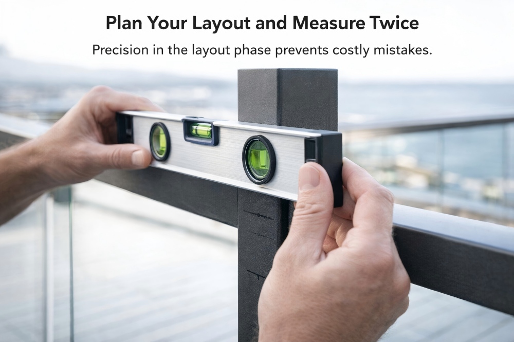 Installing Glass Clamps (Plan Your Layout and Measure Twice )