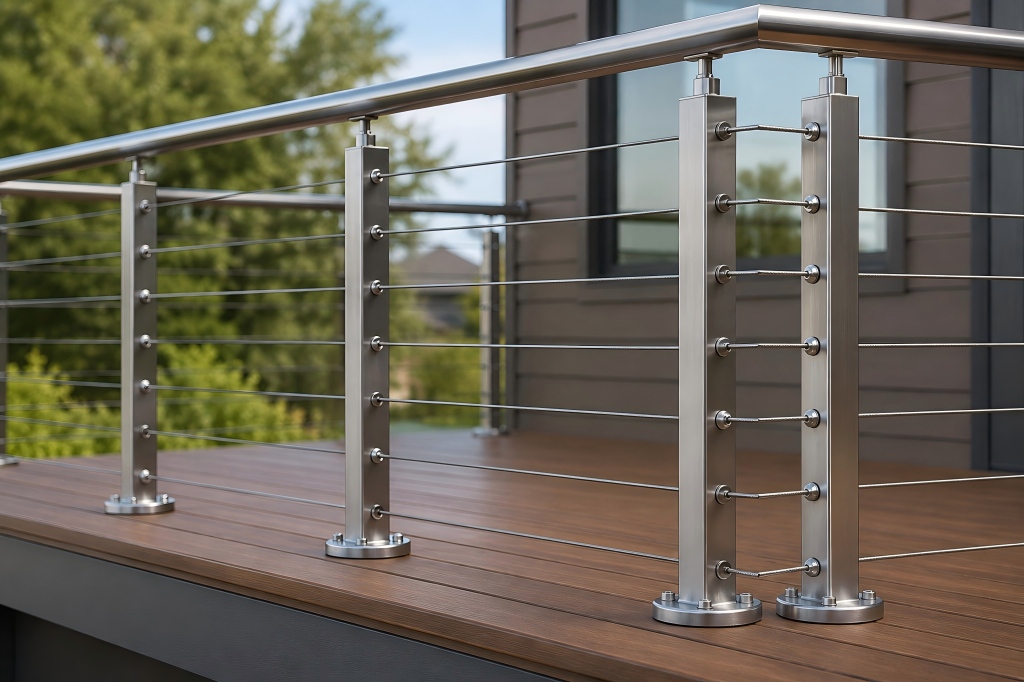 Exposed Railing Hardware