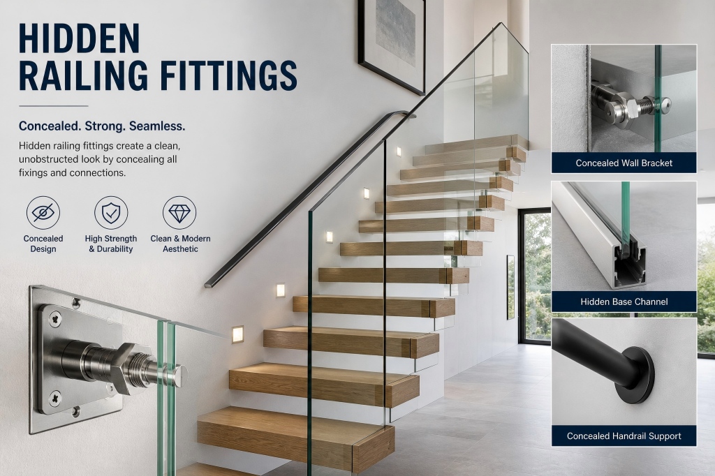 Hidden Railing Fittings